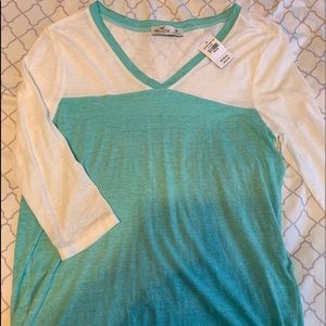 Hollister half sleeve shirt